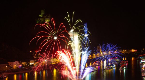 Rhein in Flammen