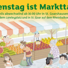 Dienstags: Treffpunkt gemeinsamer Markt