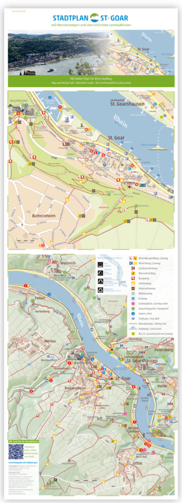 Stadtplan St. Goar – Stadt St. Goar