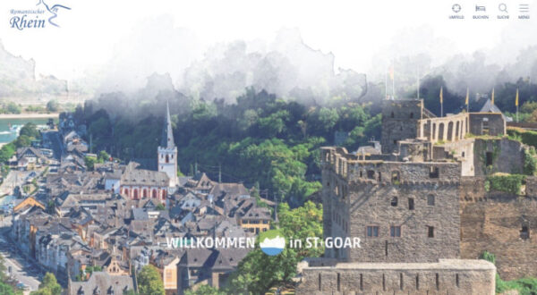 Die Urlaubsseite von St. Goar Titelseite Romantischer Rhein – St. Goar