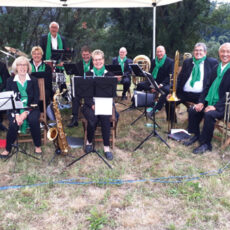 Loreley Ensemble mit Loreley auf Loreley in Aktion Loreley Ensemble mit Loreley auf Loreley in Aktion