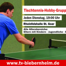 Tischtennis-Hobby-Gruppe des TV Biebernheim 1893 e.V.